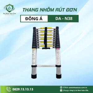 Thang nhôm rút đơn Đông Á DA-N38