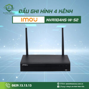 Đầu ghi 4 kênh Wifi Imou NVR1104HS-W-S2