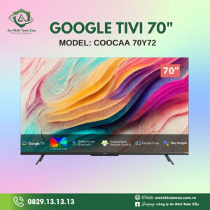 Google Tivi Coocaa 70Y72 4K 70 Inch