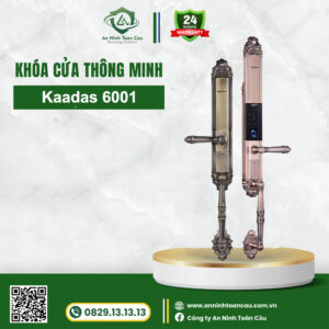 Khóa cửa vân tay Kaadas 6001