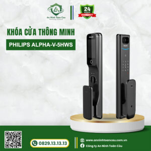 Khoá vân tay Philips Alpha V- 5HWS