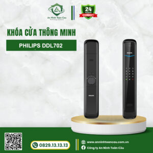 Khóa Vân Tay Philips DDL702