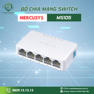 Switch Mercusys MS105 [ 5 Cổng 10/100Mbps]