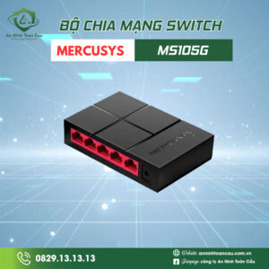 Switch Mercusys MS105G [5 Cổng 10/100/1000 Mbps]