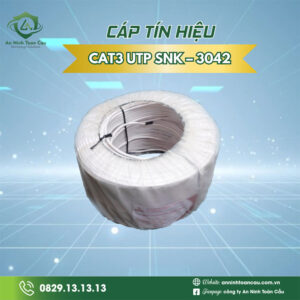 Cáp mạng Cat3 UTP SNK – 3042 đồng đầu lõi 0.42