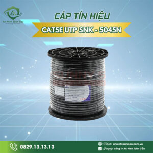 Cáp mạng CAT5E UTP SNK - 5045N liền nguồn đồng lõi 0.45